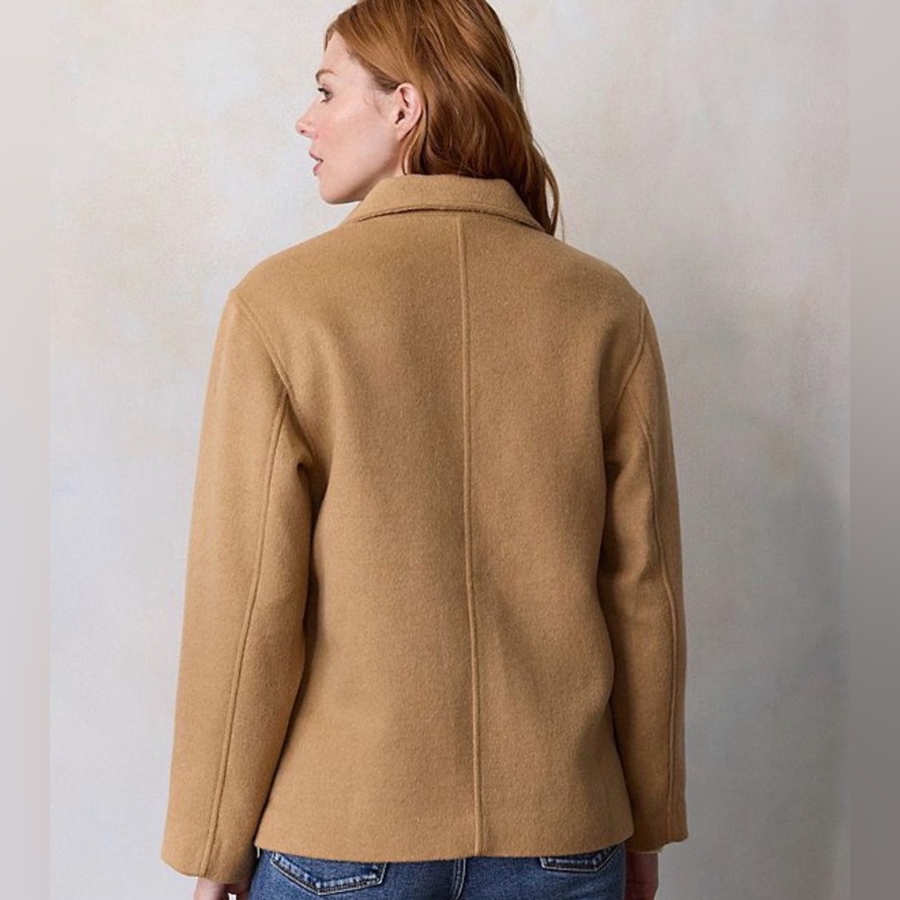 LC Lauren Conrad Double-Breasted Pea Coat size Medium - Picture 10 of 12